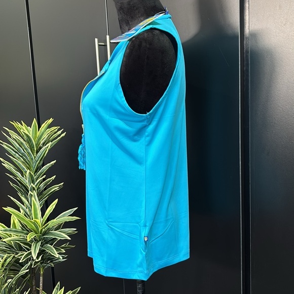Banana Boat UPF 50+ protection pullover sleeveless 1/4 zip tassel,stretch summer - Picture 5 of 13